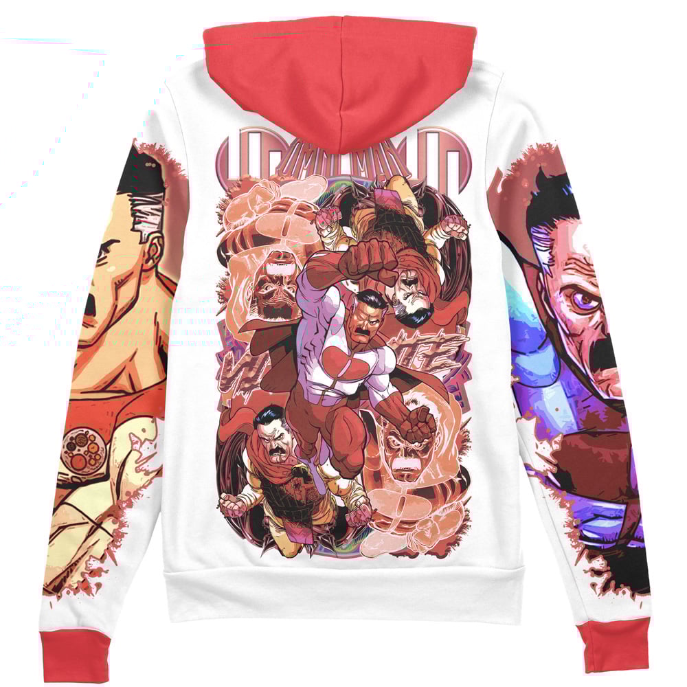 Omni-Man Invincible Streetwear Zip Hoodie Jacket | Anime Ape