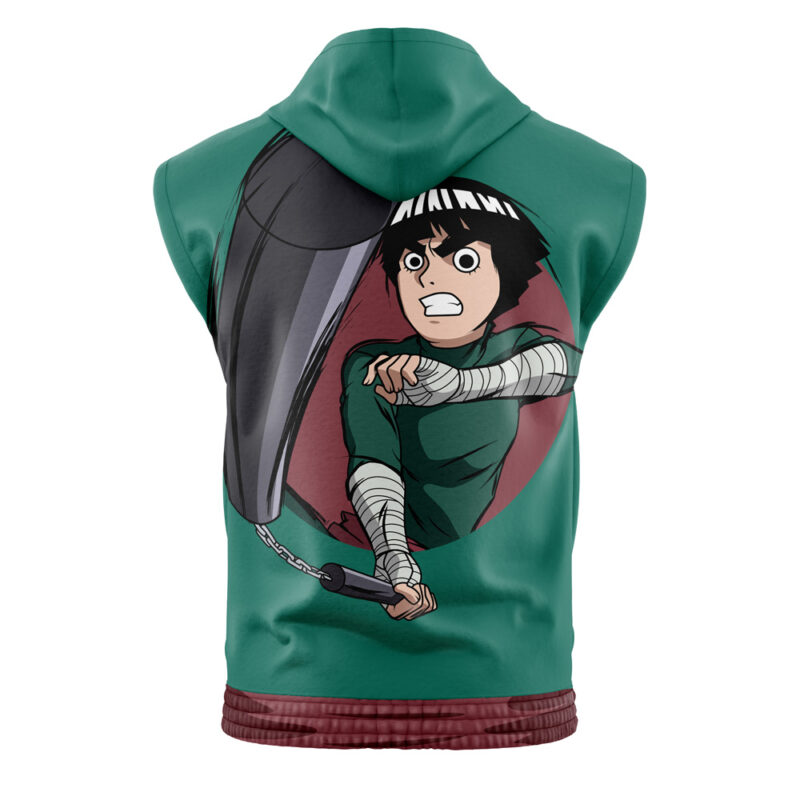 Rock Lee Shippuden Sleeveless Hoodie