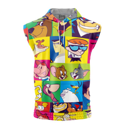 90s V2 Cartoon Network Sleeveless Hoodie