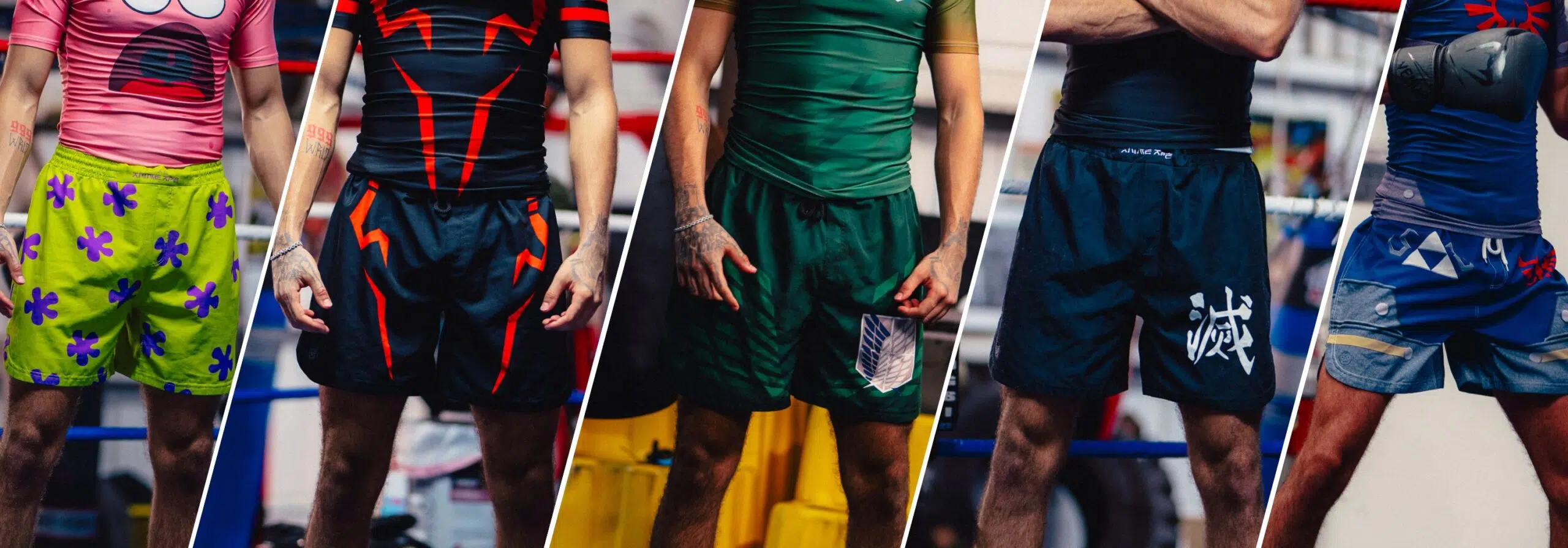 BJJ MMA Fight Shorts page cover