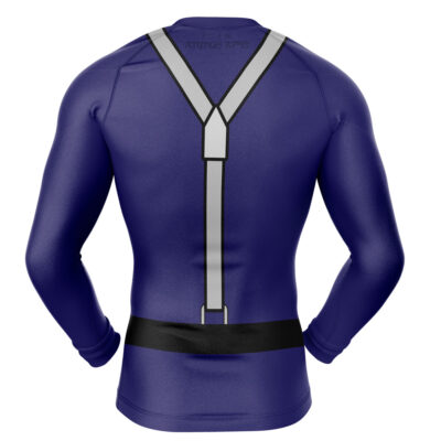 Cobra Trooper Cartoon Version GI Joe Long Sleeve Rash Guard Compression Shirt