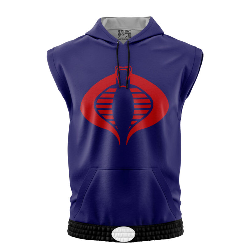 Cobra Trooper V2 Cartoon GI Joe Sleeveless Hoodie