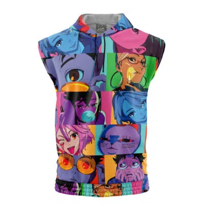 Dandadan Opening Dandadan Sleeveless Hoodie