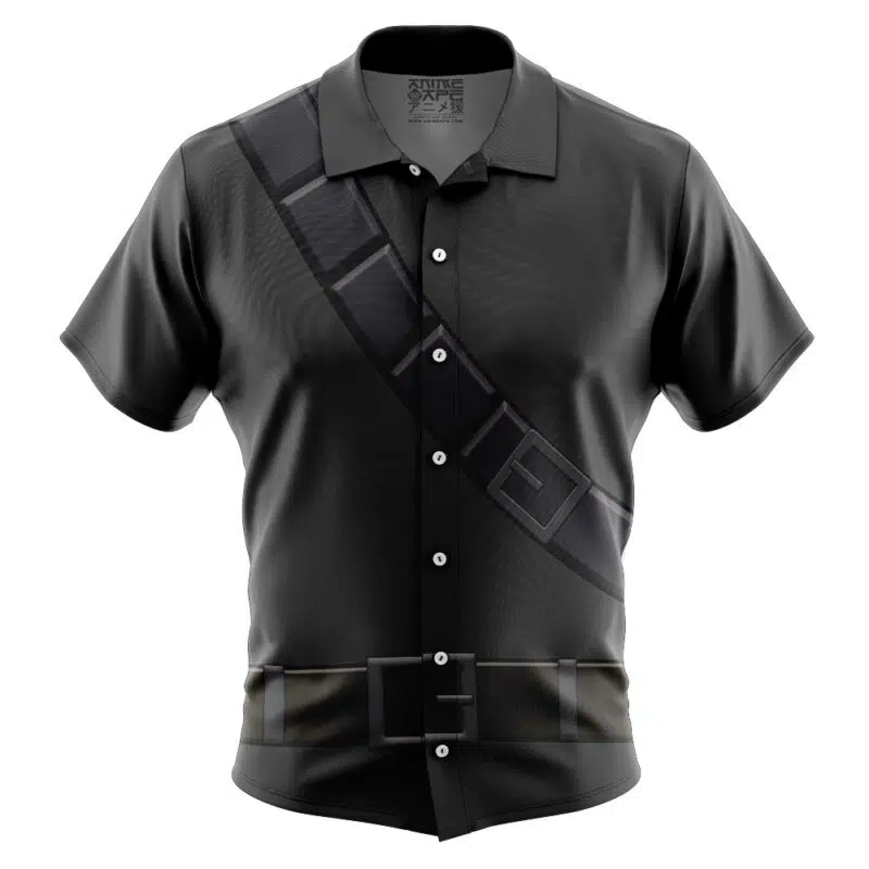 Dark Link Legend of Zelda Button Up Hawaiian Shirt