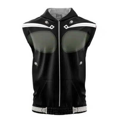 Defense Force Combat Suit Kaiju No.8 Sleeveless Hoodie