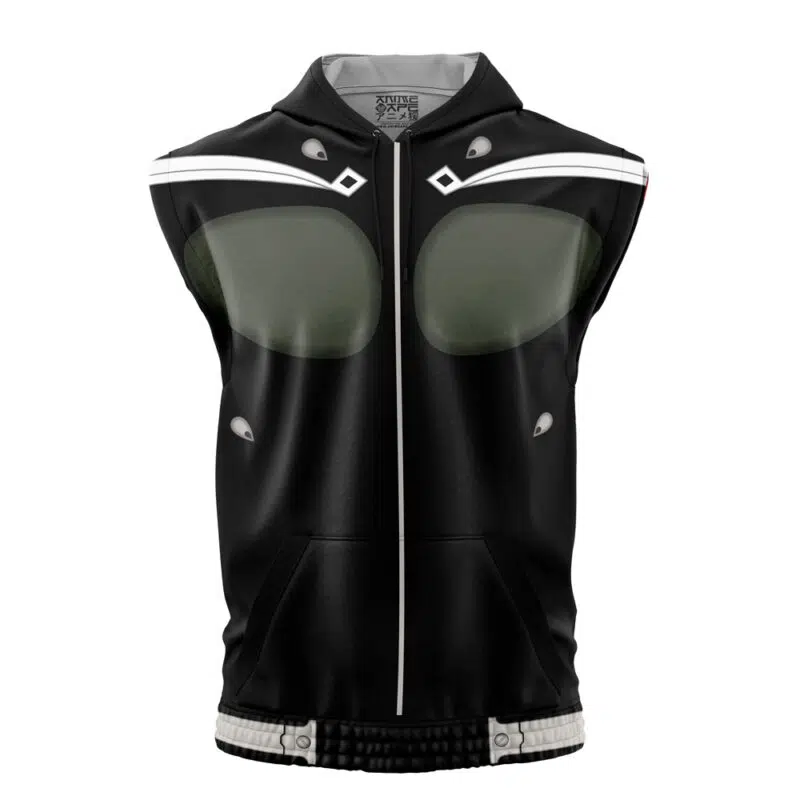 Defense Force Combat Suit Kaiju No.8 Sleeveless Hoodie
