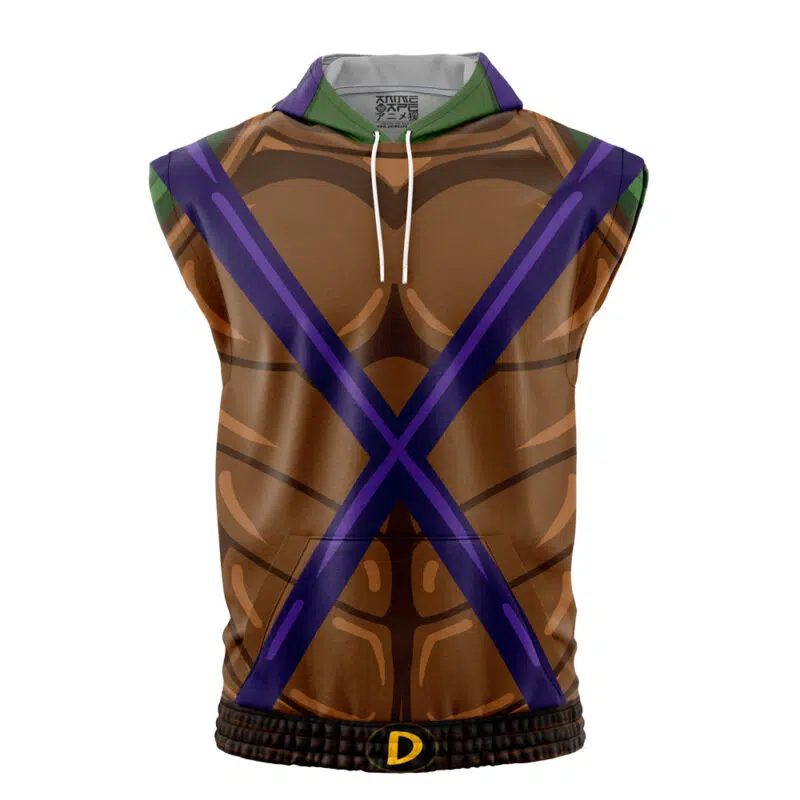 Donatello Teenage Mutant Ninja Turtles Sleeveless Hoodie