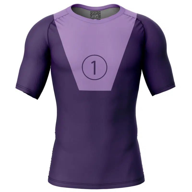 Duplikate Invincible Short Sleeve Rash Guard Compression Shirt