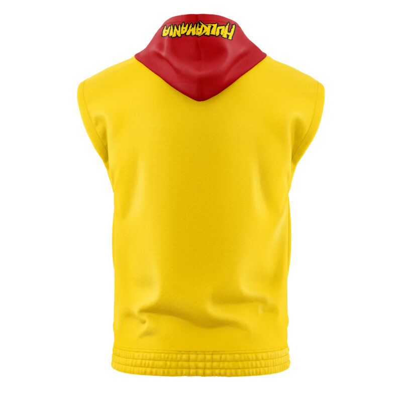 Hulkamania Hulk Hogan Sleeveless Hoodie - Image 2