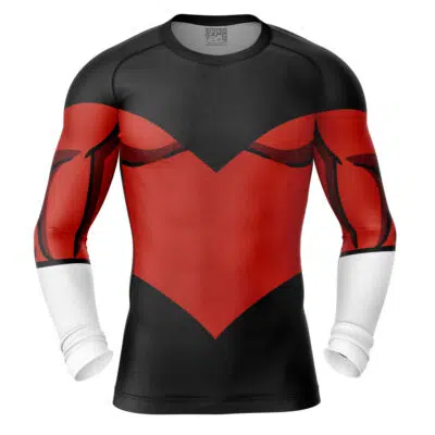 Jiren V1 Dragon Ball Z Long Sleeve Rash Guard Compression Shirt