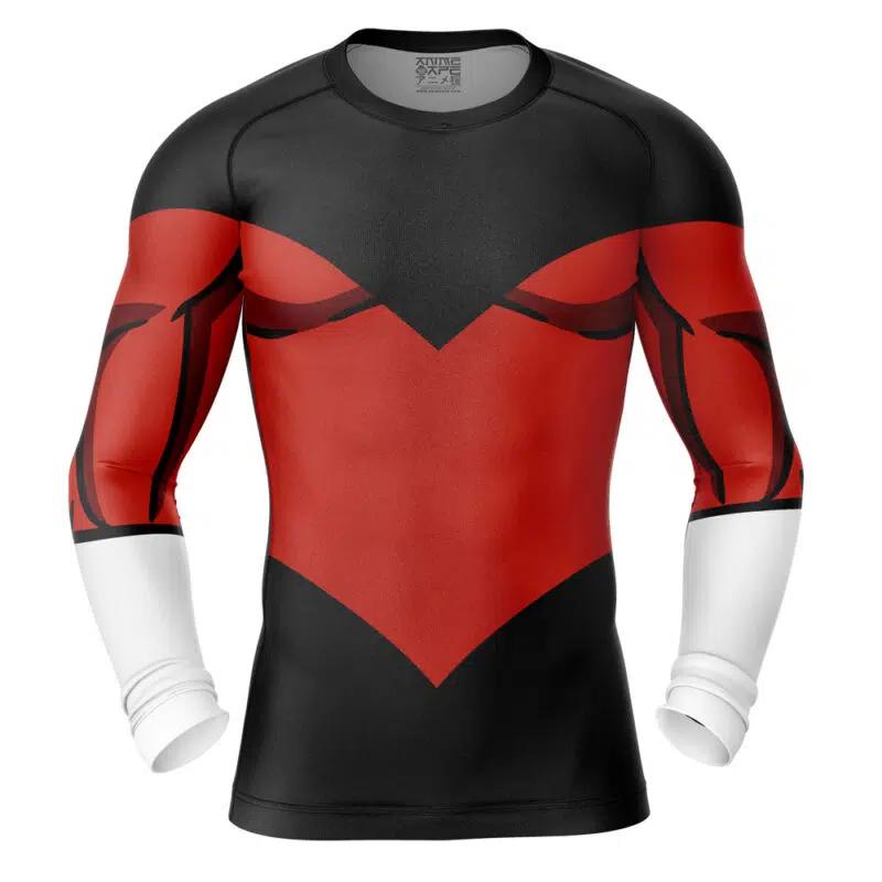 Jiren V1 Dragon Ball Z Long Sleeve Rash Guard Compression Shirt