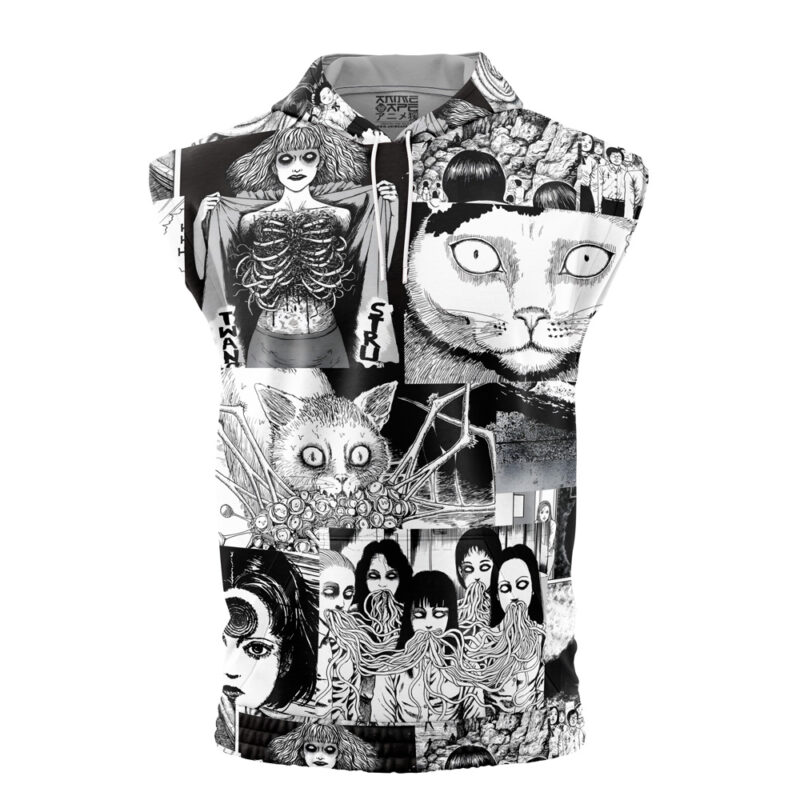 Junji Ito Sleeveless Hoodie