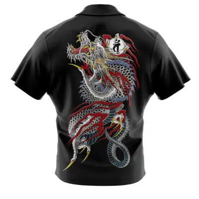 Kazuma Kiryu Tattoo Like A Dragon Button Up Hawaiian Shirt