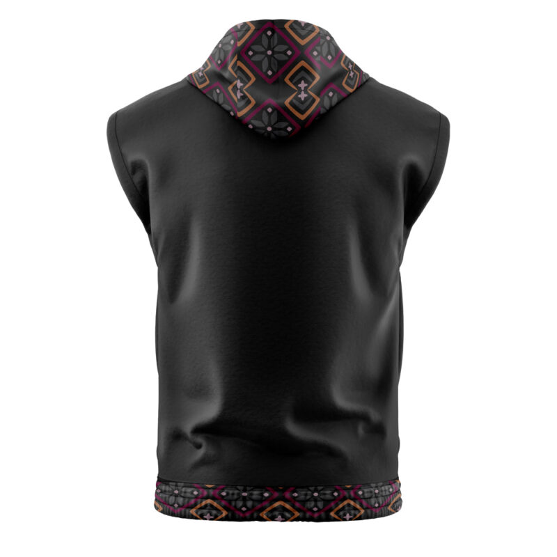 Laughing Leo Sleeveless Hoodie - Image 2