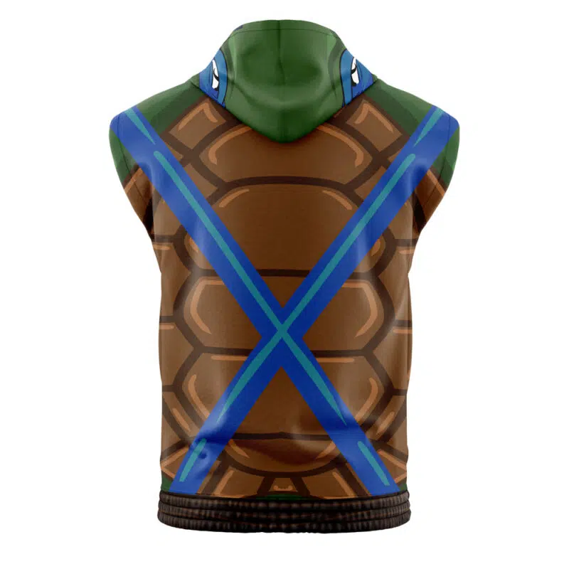 Leonardo Teenage Mutant Ninja Turtles Sleeveless Hoodie - Image 2