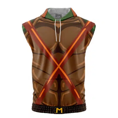 Michaelangelo Teenage Mutant Ninja Turtles Sleeveless Hoodie
