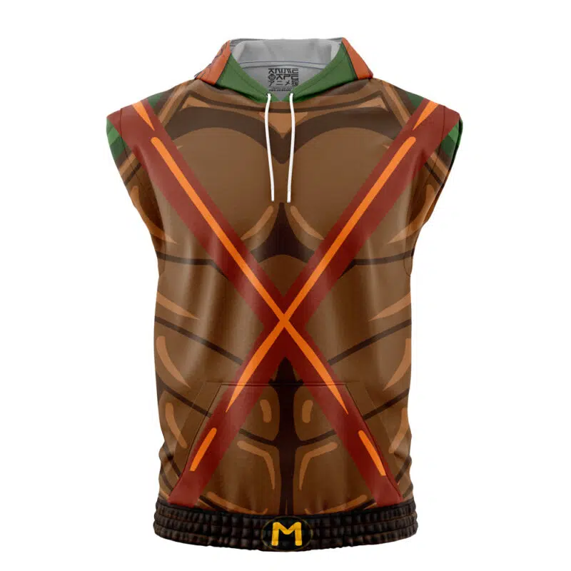 Michaelangelo Teenage Mutant Ninja Turtles Sleeveless Hoodie