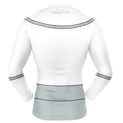 Mustache Mark Viltrumite Invincible Long Sleeve Rash Guard Compression Shirt