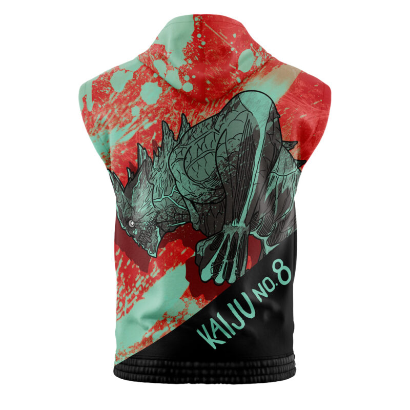 New Monster Shonen Kaiju No.8 Sleeveless Hoodie