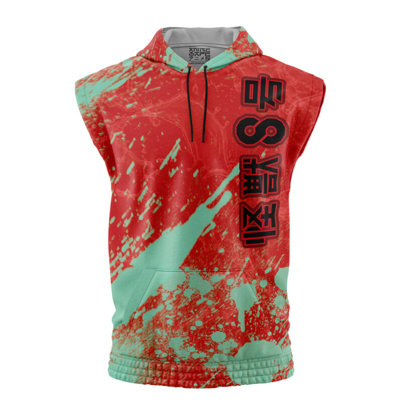 New Monster Shonen Kaiju No.8 Sleeveless Hoodie