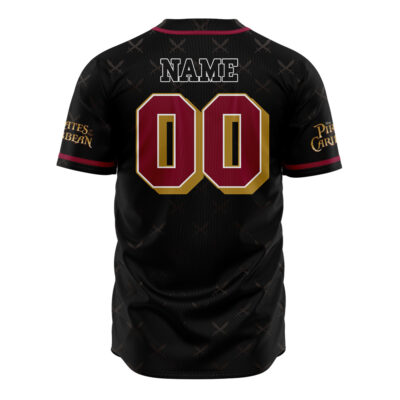 Personalized Pirates of the Caribbean V2 Disney Baseball Jersey