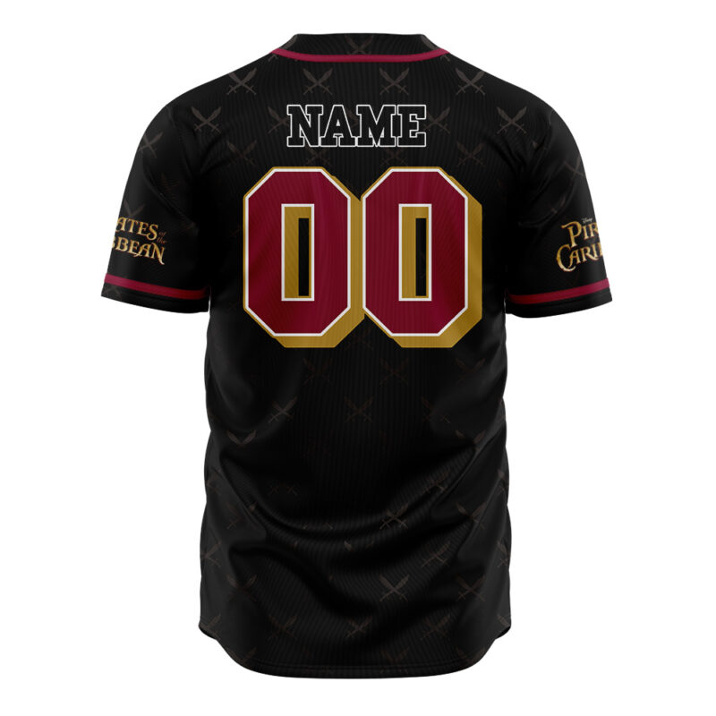 Personalized Pirates of the Caribbean V2 Disney Baseball Jersey