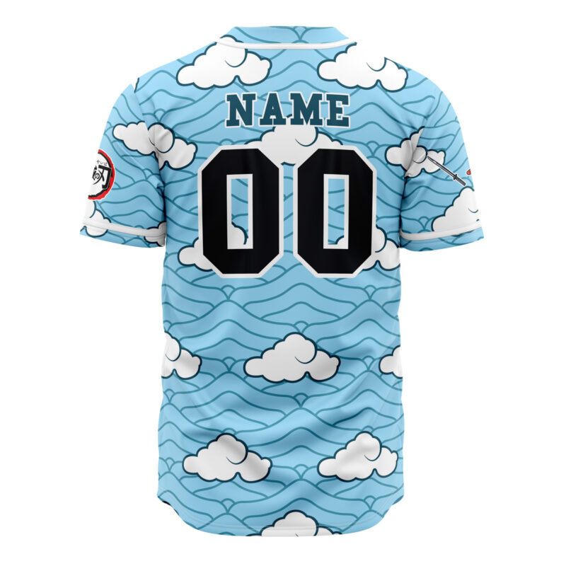Personalized Hashira Sakonji Urokodaki Demon Slayer Baseball Jersey - Image 4