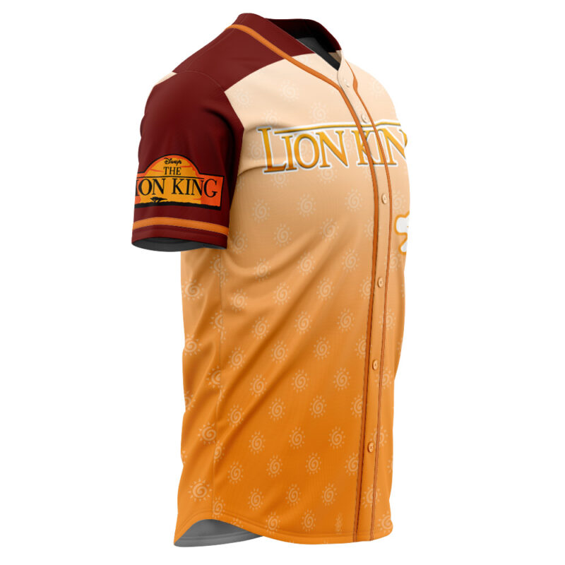 Personalized Simba Lion King V1 Disney Baseball Jersey