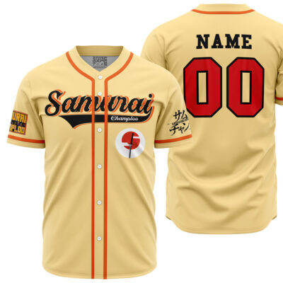 Personalized Mugen V2 Samurai Champloo Baseball Jersey