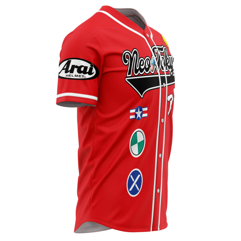 Personalized Neo Tokyo Akira Baseball Jersey - Image 3