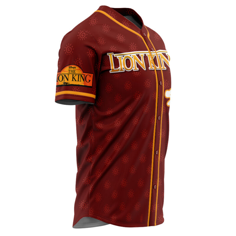 Personalized Simba Lion King V2 Disney Baseball Jersey