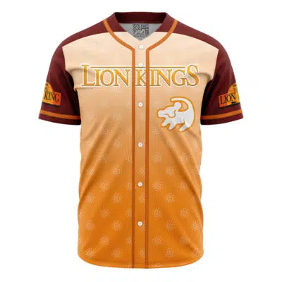 Personalized Simba Lion King V1 Disney Baseball Jersey