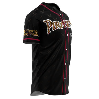 Personalized Pirates of the Caribbean V2 Disney Baseball Jersey