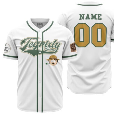Personalized Tegridy Farms Marsh South Park Baseball Jersey