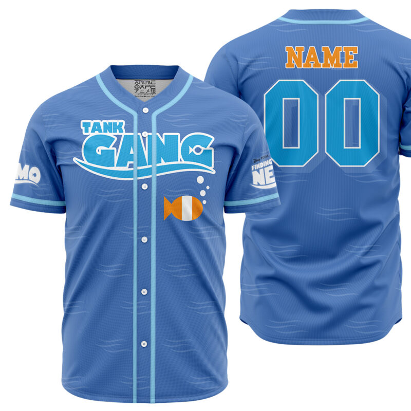 Personalized Nemo Finding Nemo V2 Disney Baseball Jersey