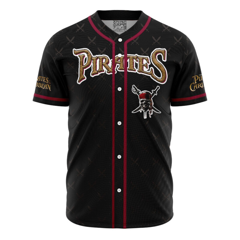 Personalized Pirates of the Caribbean V2 Disney Baseball Jersey
