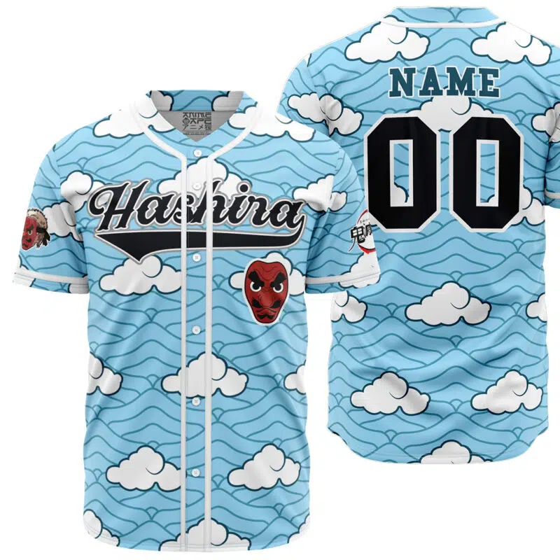 Personalized Hashira Sakonji Urokodaki Baseball Jersey