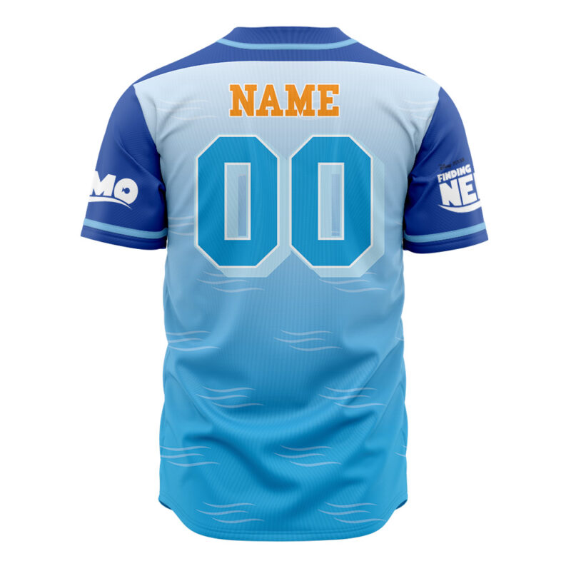 Personalized Nemo Finding Nemo V1 Disney Baseball Jersey