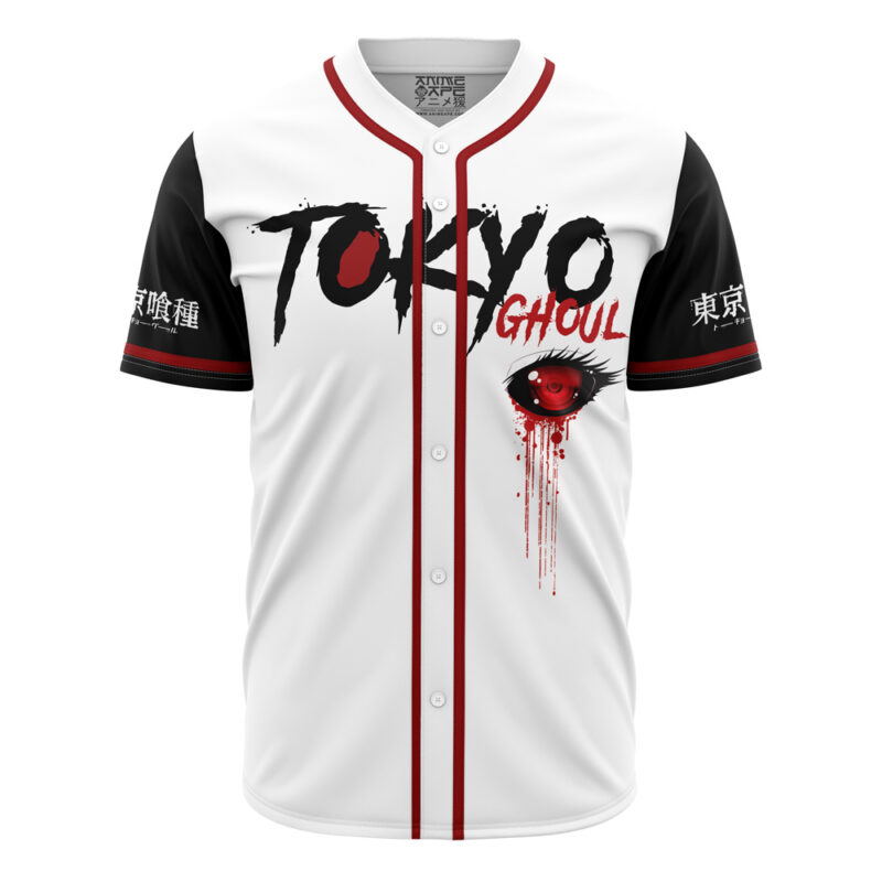 Personalized One Eyed Ghoul Tokyo Ghoul Baseball Jersey - Image 2