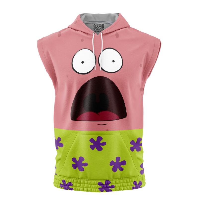 Patrick Star Spongebob Squarepants Sleeveless Hoodie