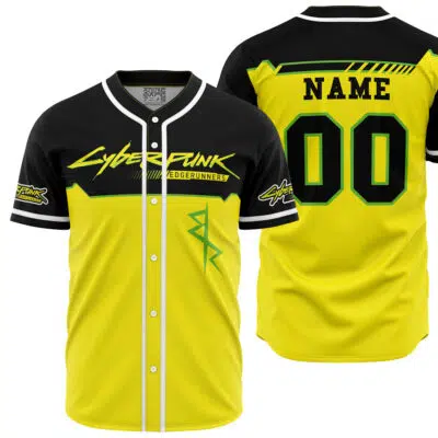 Edgerunners V2 Cyberpunk 2077 Baseball Jersey