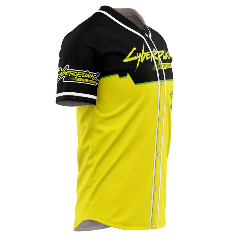 Edgerunners V2 Cyberpunk 2077 Baseball Jersey - Image 4
