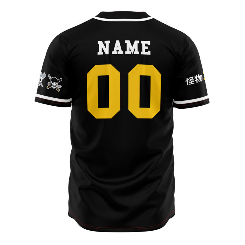 Personalized Monster Trio One Piece Baseball Jersey - Image 3