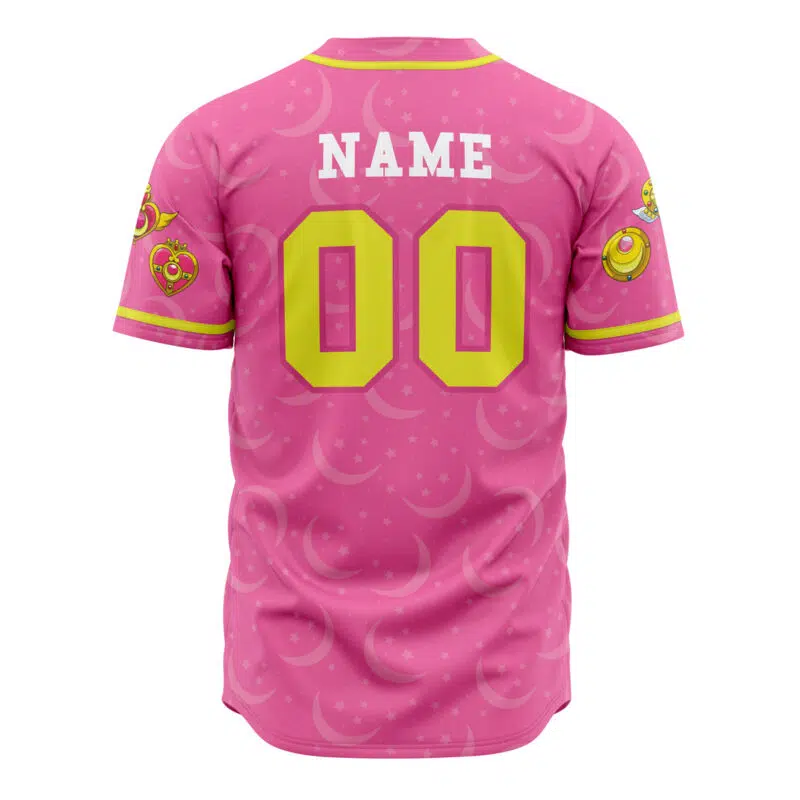 Personalized Pretty Guardian V1 Sailor Moon Baseball Jersey - Image 4