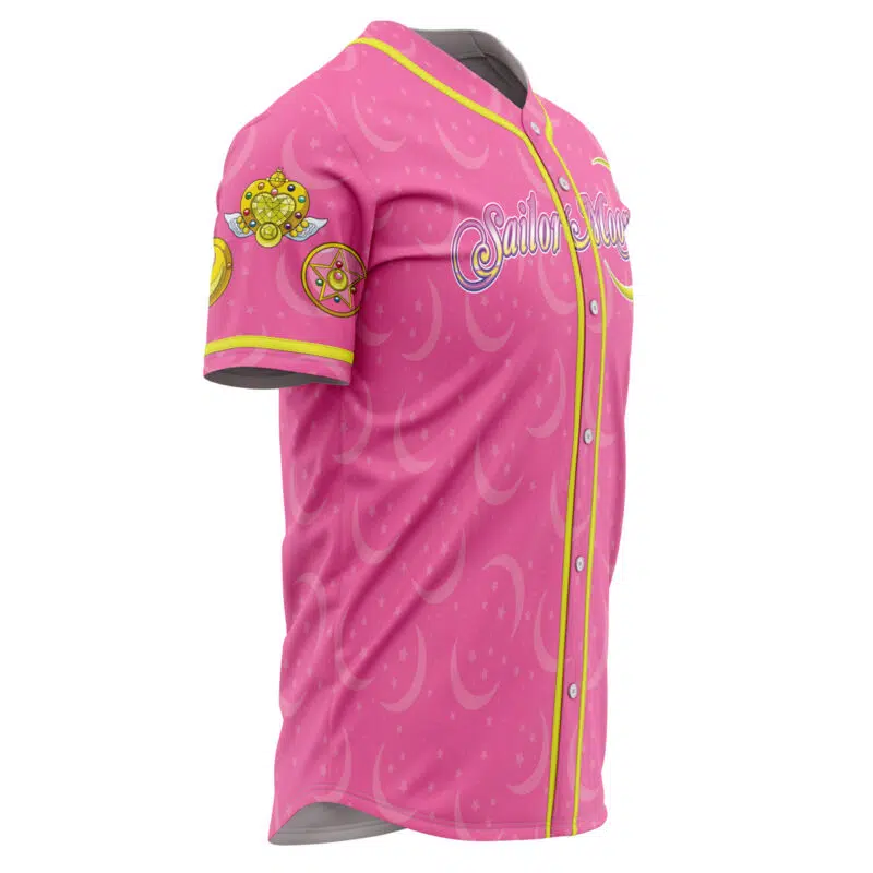 Personalized Pretty Guardian V1 Sailor Moon Baseball Jersey - Image 3