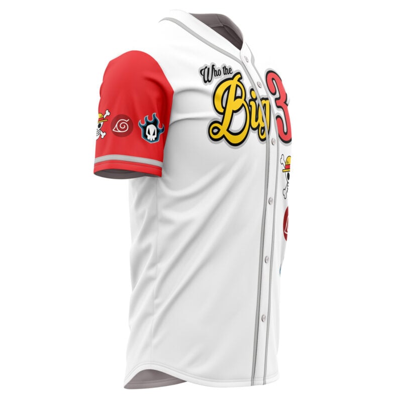 Personalized Who The Big 3 V2 Baseball Jersey - Image 4