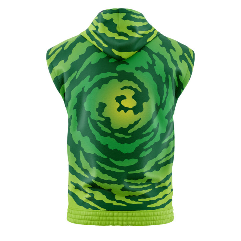 Portal Rick and Morty Sleeveless Hoodie - Image 2