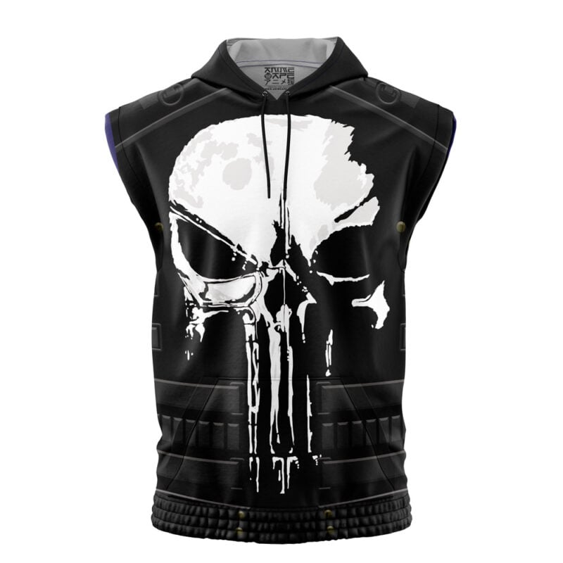 Punisher Daredevil S2 Marvel Sleeveless Hoodie