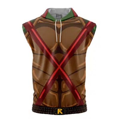 Raphael Teenage Mutant Ninja Turtles Sleeveless Hoodie
