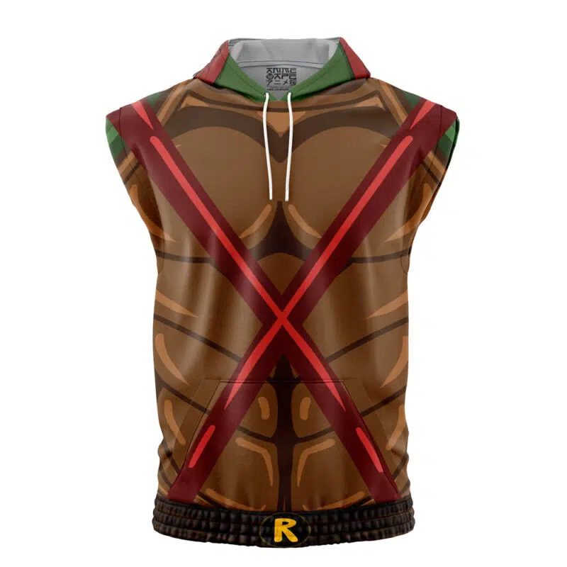 Raphael Teenage Mutant Ninja Turtles Sleeveless Hoodie